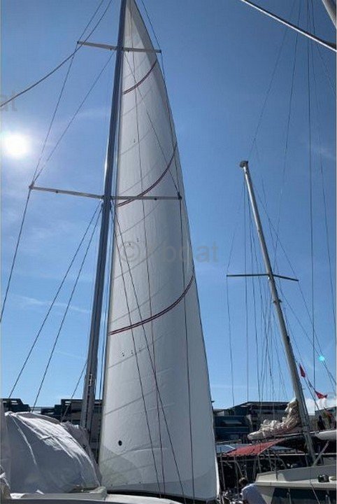 Sailboat used DYNAMIQUE 58