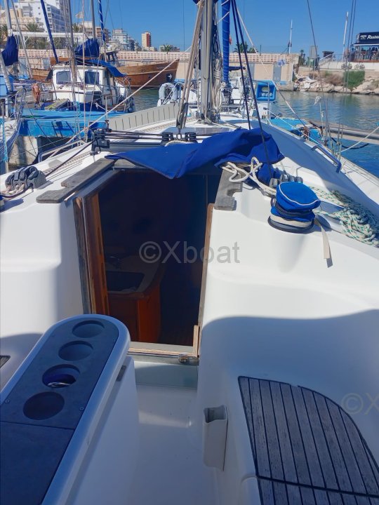 Sailboat used GIB SEA 37 vue cockpit