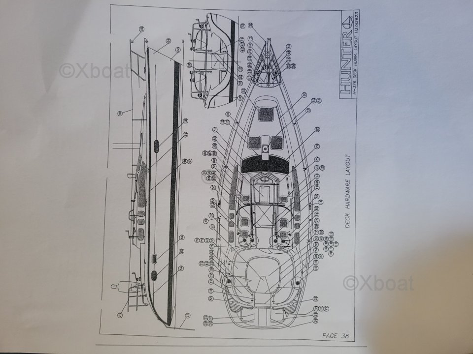 Sailboat used HUNTER 37.6